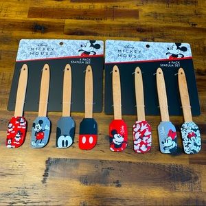 NWT Disney Mickey Mouse 8 Piece Mini Spatula Set